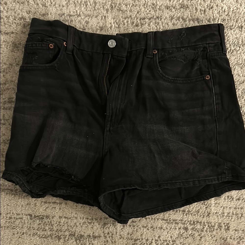American Eagle Outfitters Black Jean Shorts